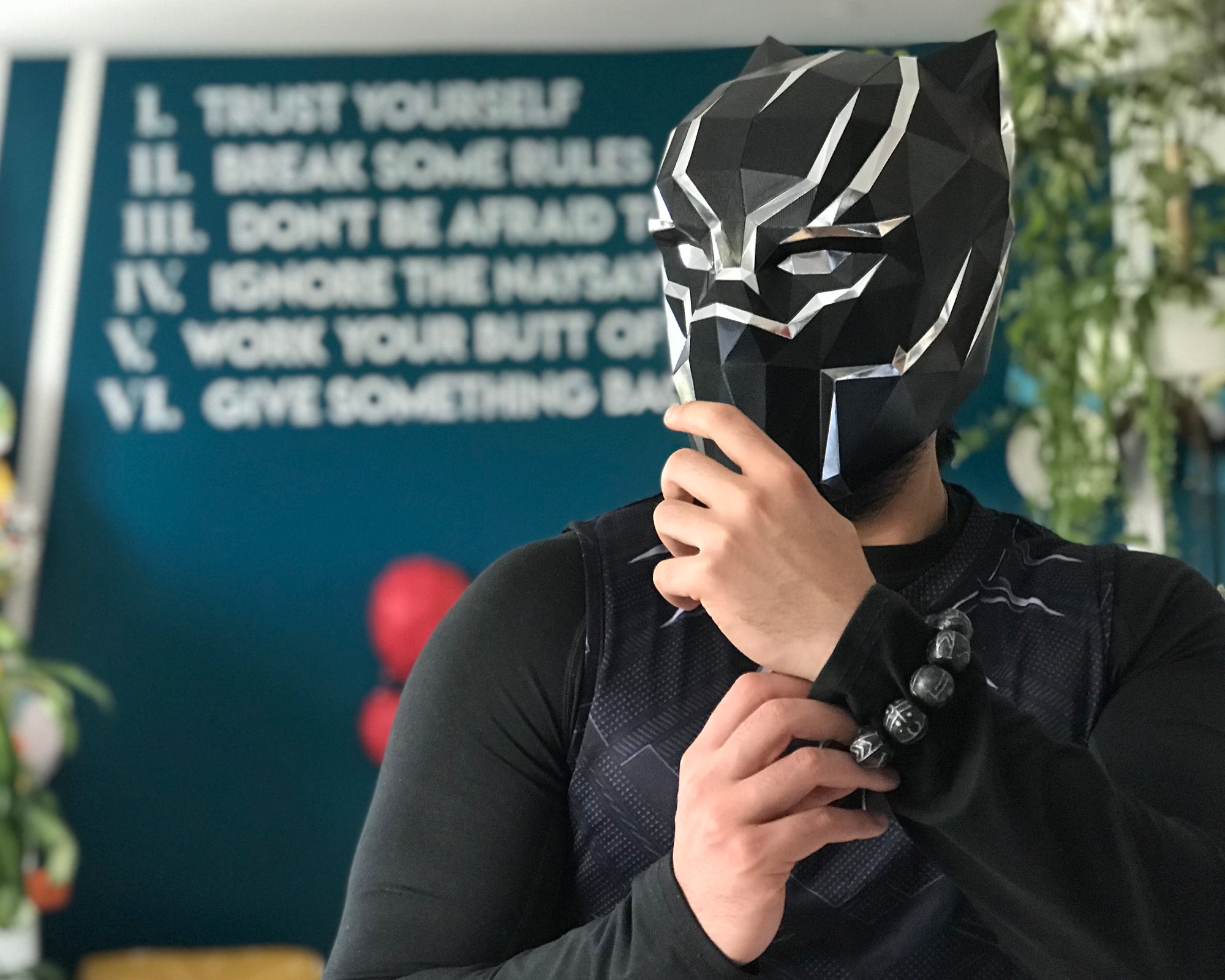 Black Panther Mask Templates (pdf)