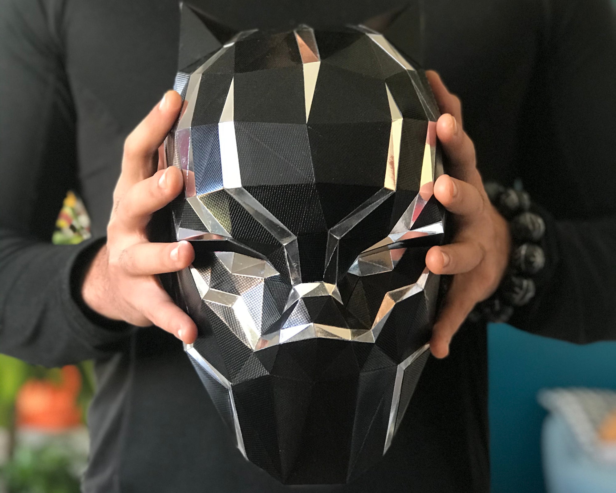 Black Panther Mask Templates (pdf)