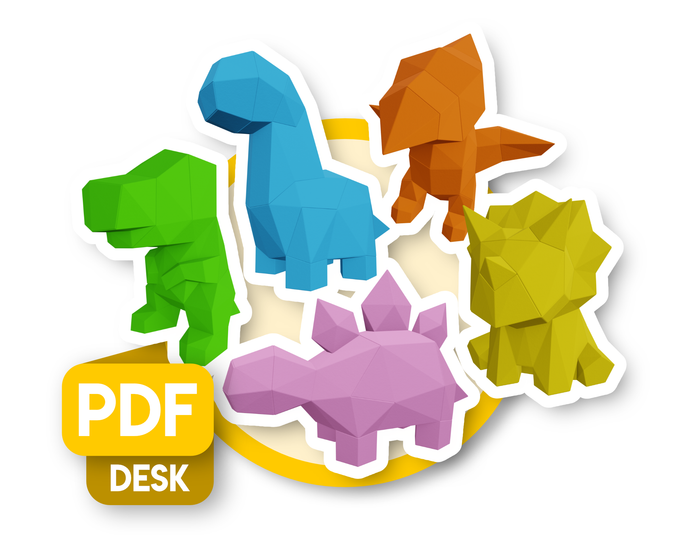 Baby Dinosaurs templates pack (pdf)