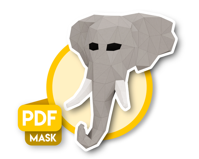 Patrons Masque éléphant (pdf)